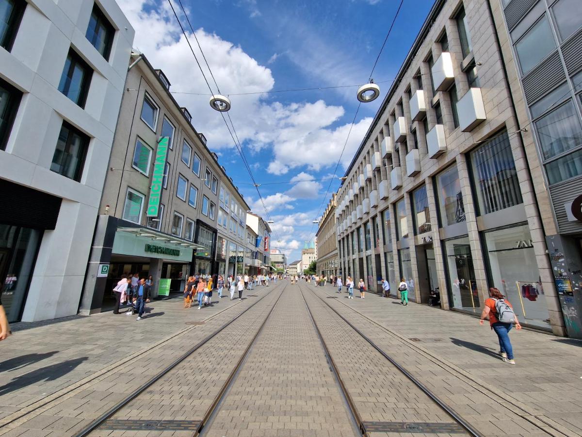 Exklusives Und Helles Dachgeschoss-Apartment No 3 Im Zentrum Von Kassel, Schnelles 1Gbit Internet, Geschirrspueler, Boxspringbetten 外观 照片