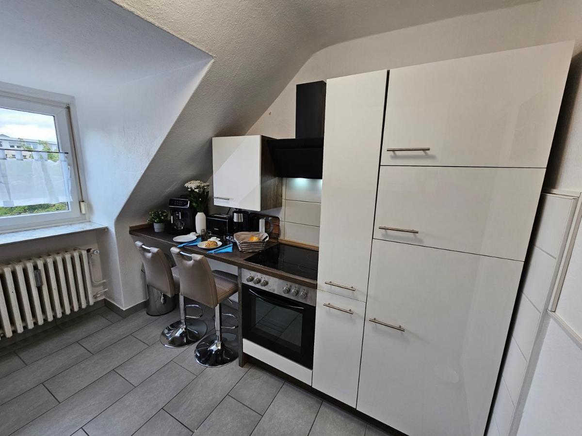 Exklusives Und Helles Dachgeschoss-Apartment No 3 Im Zentrum Von Kassel, Schnelles 1Gbit Internet, Geschirrspueler, Boxspringbetten 外观 照片