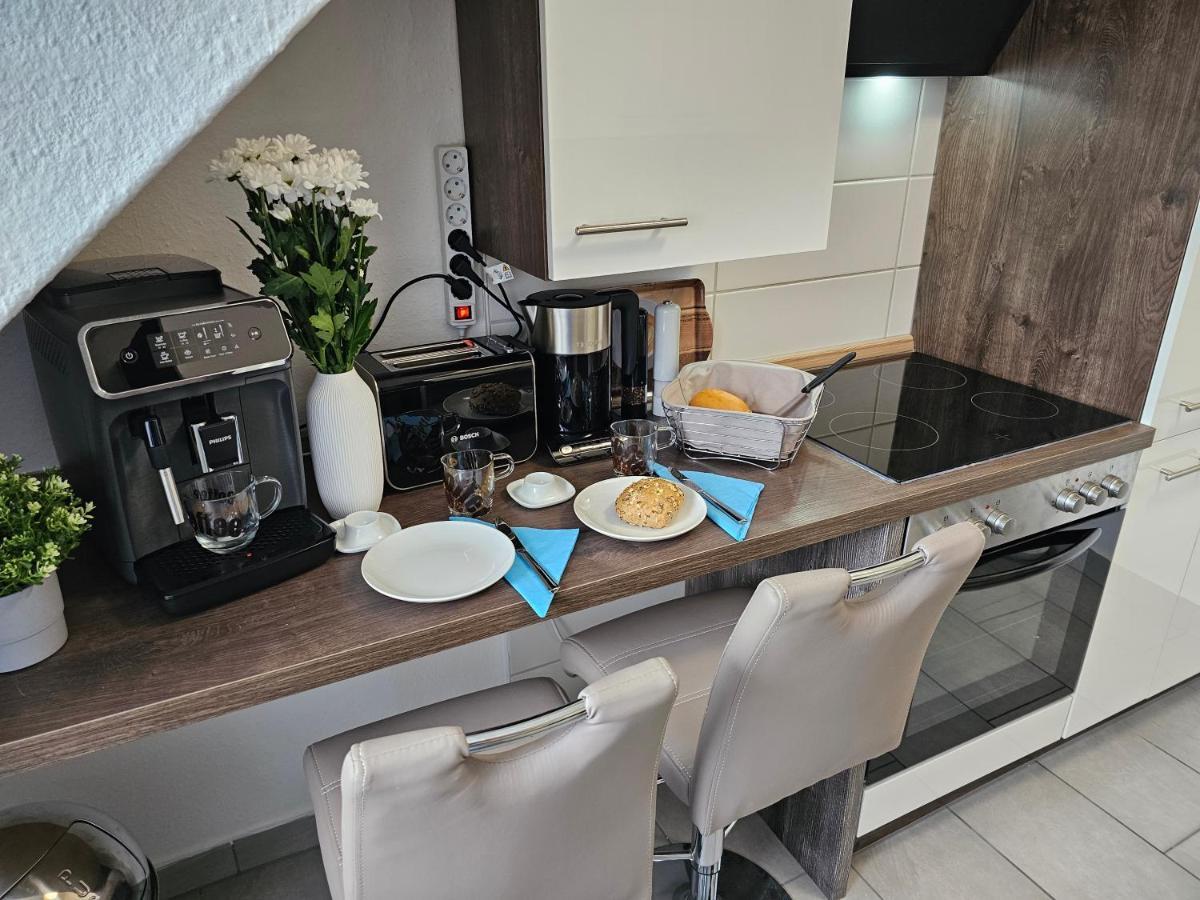 Exklusives Und Helles Dachgeschoss-Apartment No 3 Im Zentrum Von Kassel, Schnelles 1Gbit Internet, Geschirrspueler, Boxspringbetten 外观 照片